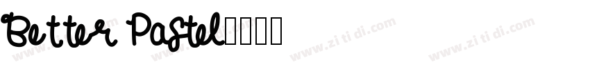 Better Pastel字体转换